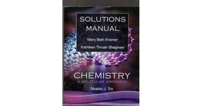 Chemistry: a molecular approach 6th edition