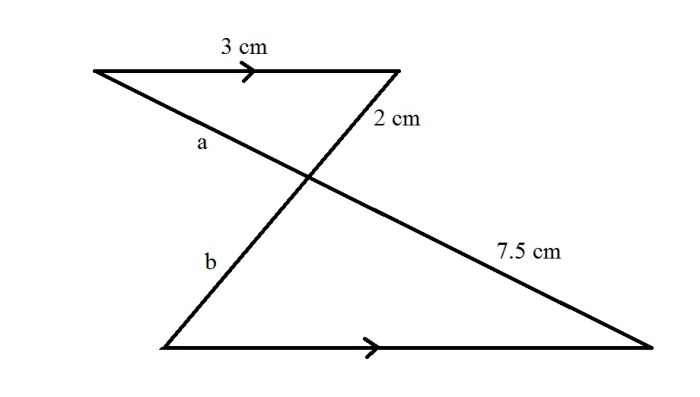 Geometry similar triangles word problems