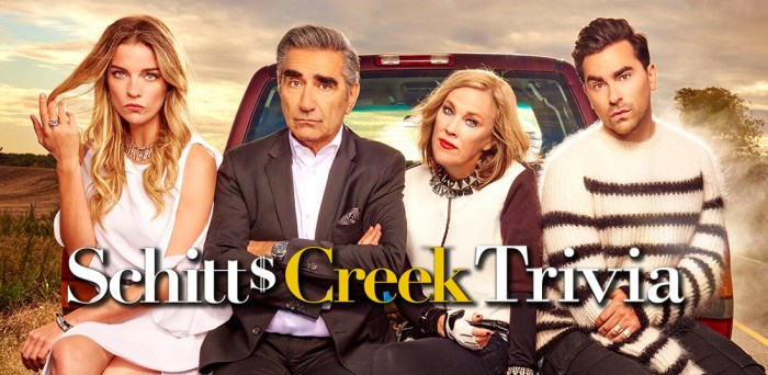 Schitt's creek trivia questions and answers