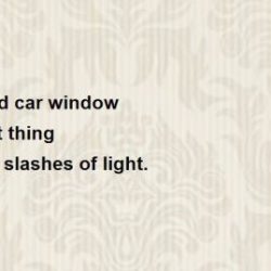 At a window by carl sandburg