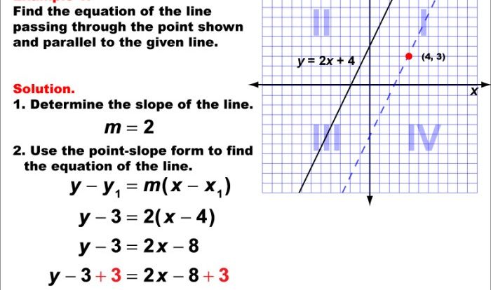 Equations of parallel and perpendicular lines worksheet