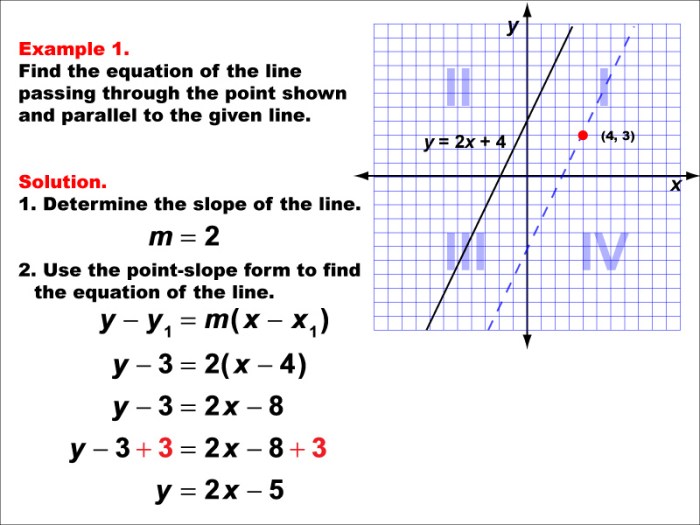 Equations of parallel and perpendicular lines worksheet