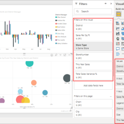 Which is not a section in the pivottable fields pane