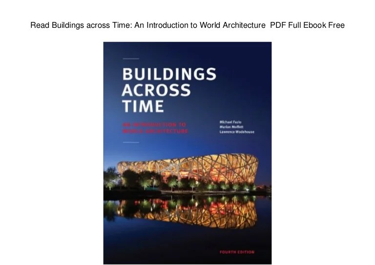 Buildings across time an introduction to world architecture 6th edition