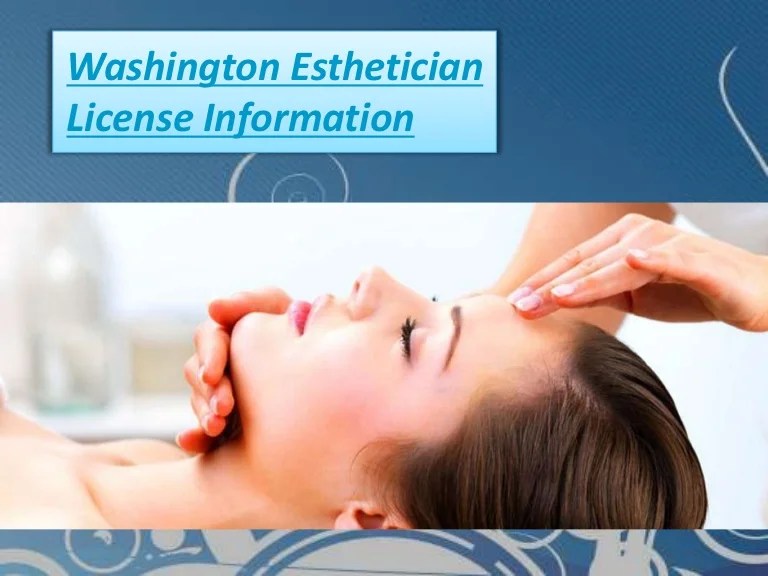 Washington state esthetician written exam practice